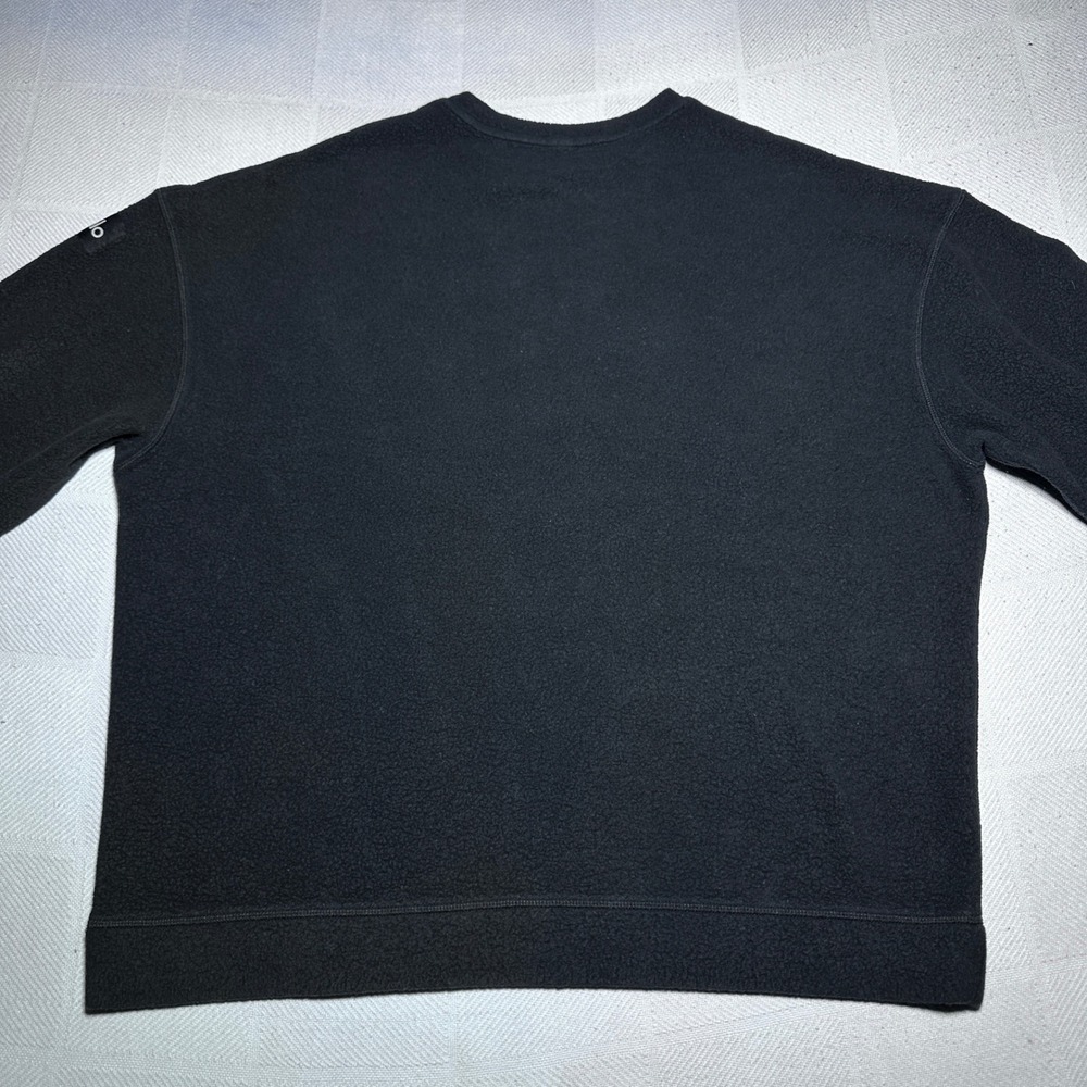 Alo Yoga Sherpa Fleece Sweatshirt Womens XL Oversized Pullover Black Cozy - Picture 6 of 11